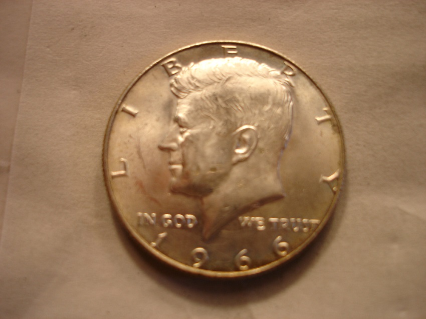 1966-P-Kenndy-Half-Dollar:--Doubled-Die-Obverse